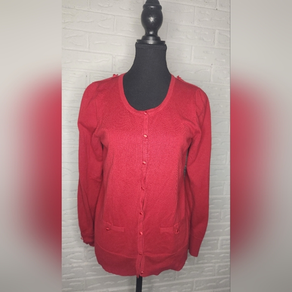 Cardigan with Button Details - Picture 1 of 8